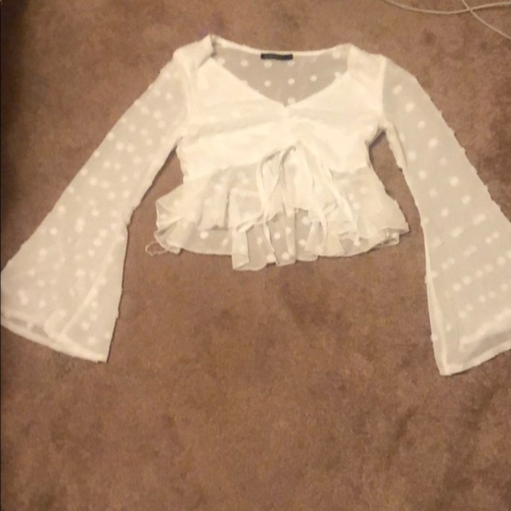 Flirty top, great for a date night